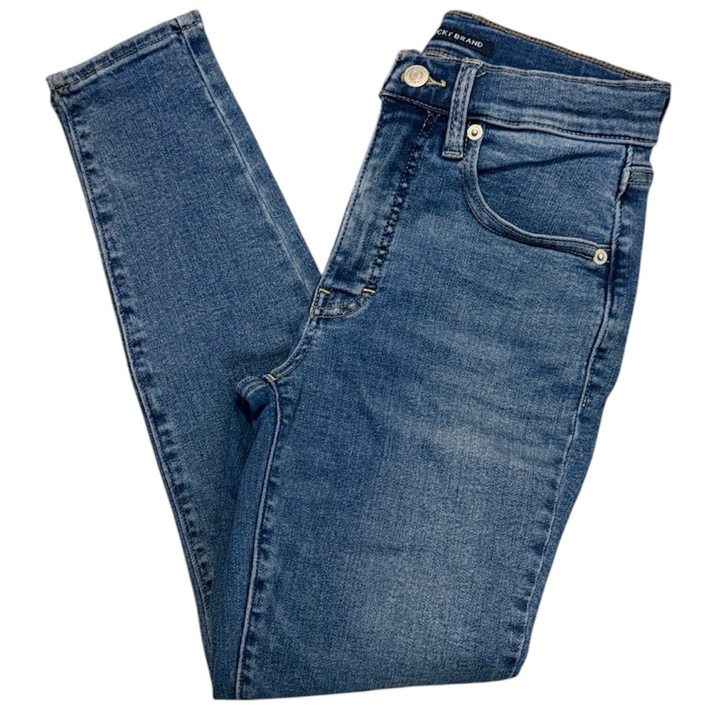 Lucky Brand Bridgette High Rise Skinny Ankle Jeans